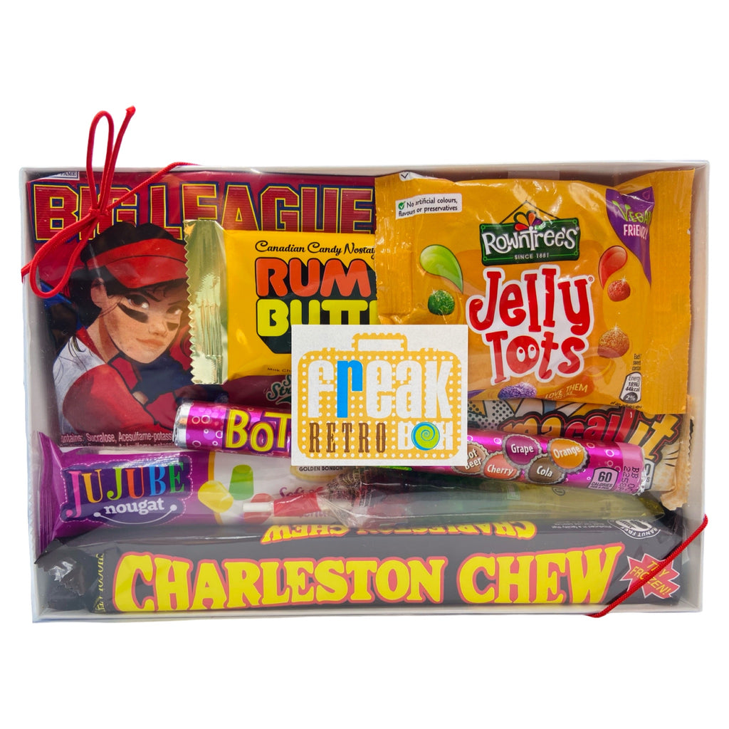 Retro Clear Lid Gift Box Freak Lunchbox