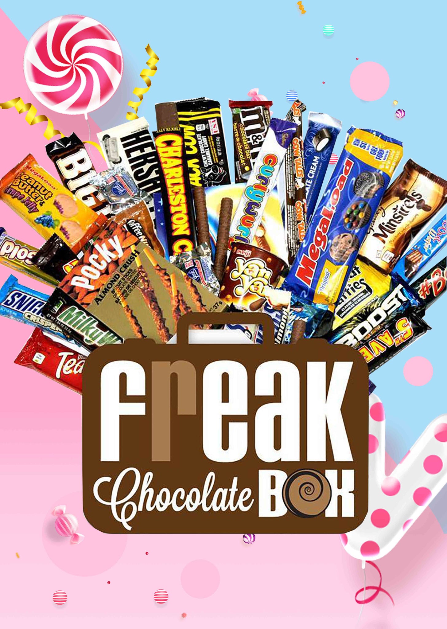 Freak Lunchbox, chocolate gift box 